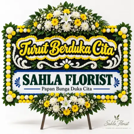 Papan Bunga Duka Gedongtengen